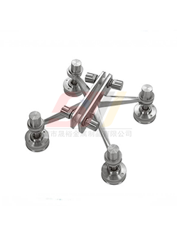 Four Arms Stainless Steel Spider Glass Fitting