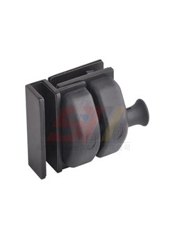 Black Coated Glass to Glass Latch
