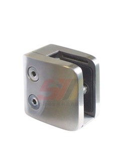 Square Flat Back Stainless Steel Clamp