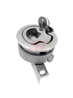 Stainless Steel High Polished Turning Lock With Keys